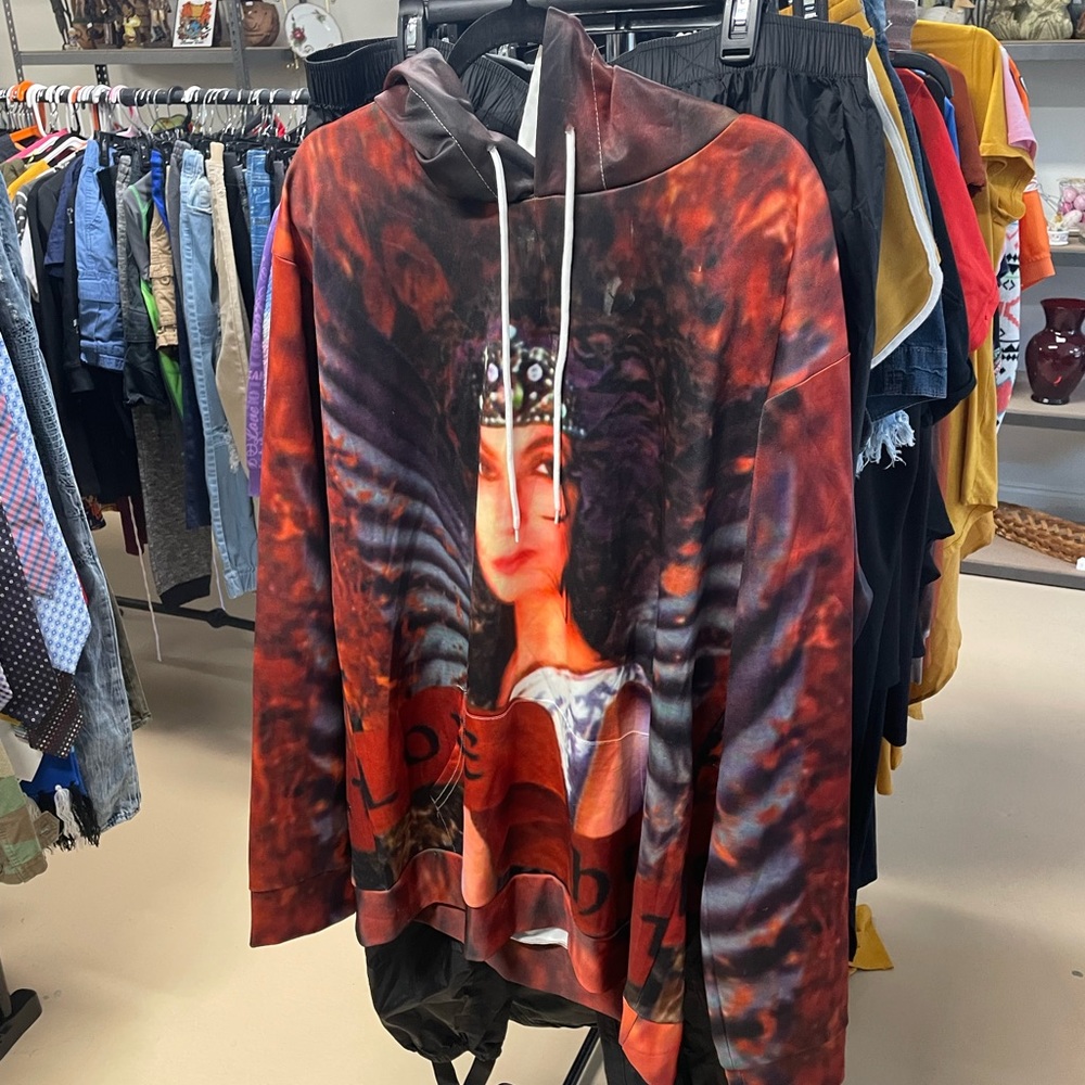 Graphics long sleeve hoodie
